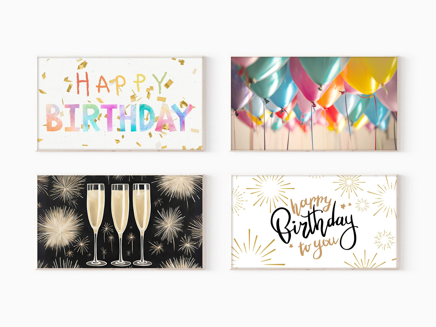 Frame TV Birthday