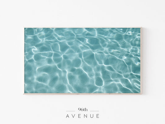Ocean Water Texture Frame TV Art | Coastal Wave Screensaver | Instant Download
