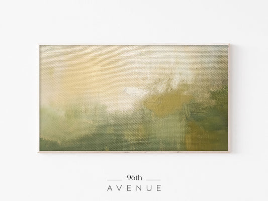 Abstract Landscape Painting Frame TV Art | Minimal Textured Organic Decor | Instant Download